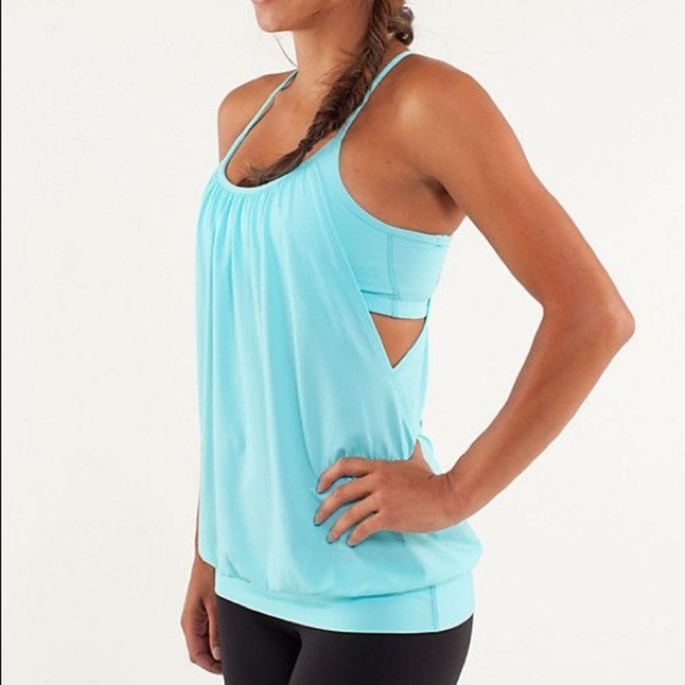 NWOT RARE navy lulu lemon top
